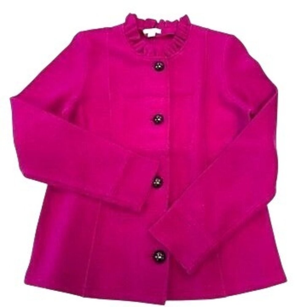 100% wool Charter Club Womens Fuchsia Cardigan, size XL